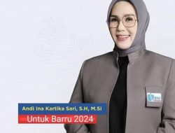 ANDI INA KARTIKA SARI,S.H,M.Si Calon Bupati Kab. BARRU SULSEL
