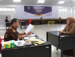 Dua Belas Peserta Seleksi Terbuka JPT Pratama Jalani Wawancara 
