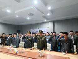 Pemkab dan Forkopimda Sidrap Hadiri Virtual Upacara Hari Lahir Pancasila tingkat Pusat