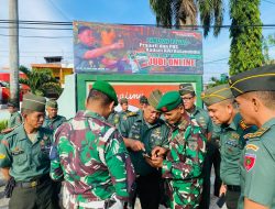 Cegah Judi Online Kodim 1420/Sidrap Lakukan Apel Gabungan Pengecekan Personil