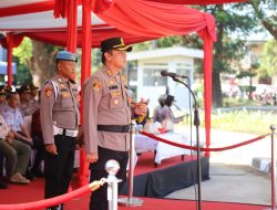 Kapolres Gowa Pimpin Apel Gelar Pasukan Ops Mantap Praja 2024-2025
