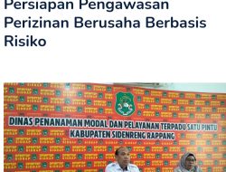 DPMPTSP Sidrap Matangkan Persiapan Pengawasan Perizinan Berusaha Berbasis Risiko