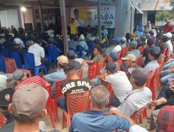Sambung Rasa Paslon Bupati/Wakil Bupati Polman, ASSAMI,Di Kelurahan Pelitakan Dibanjiri Warga