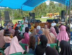 Demi Memenangkan Paslon Nomor Urut 4,Ratih Megasari Singkarru  Kampanyekan DIGASKAN