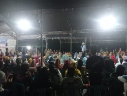 Personel Polsek Pallangga Dibackup Sat Brimob Polda Sulsel Amankan Kampanye Cawabup Gowa No. Urut 2