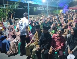 Kampanye di kampung Halaman nya, Iskandar Muda Baharuddin Lopa Targetkan menang 90 persen