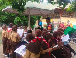 Kodim 1420/Sidrap Tebar Kebaikan: Bagikan Bantuan untuk Siswa SD Negeri 1 Rijang Panua