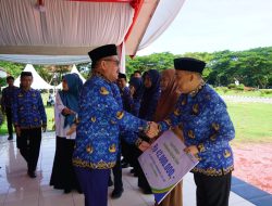 Pj Bupati Sidrap Dapat Kejutan Usai Pimpin Upacara HUT Korpri ke-53