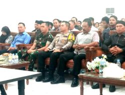 Dandim 1420/Sidrap, Hadiri Rapat Pleno Terbuka Penetapan Rekapitulasi Suara