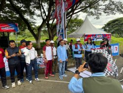 Wakapolres Polman Hadiri Kegiatan Event Criterium Race 2024 di Sirkuit Sport Center Polewali