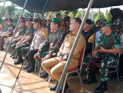 Wakapolres Gowa Hadiri Kunjungan Kerja Pangkostrad di Divisi Infanteri 3 Kostrad