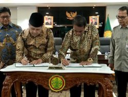 Mentan Bersama Mentrans Teken Kesepakatan Terkait Pengembangan Kawasan Transmigrasi untuk Swasembada Pangan