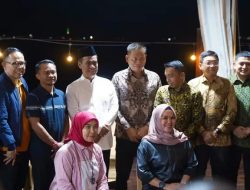Andi Ina Kartika sari SH. MSi, bupati terpilih Kabupaten barru priode 2025-2030 hadiri acara silaturahmi bapak Menteri Pertanian. 