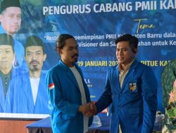 Ketua KNPI Barru Edi S.Psi. mengapresiasi langkah PMII Cabang Barru yang terus berkomitmen dalam mengembangkan kapasitas kepemudaan.