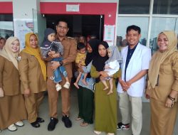 Pj.Bupati Polman  Kunjungi Penderita Stunting Di RSUD Pratama Wonomulyo
