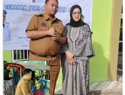 Wabup Enrekang dan Ketua TP PKK Dukung Gerakan Ayah Teladan Indonesia, Antar Anak di Hari Pertama Sekolah