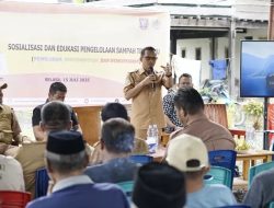Warga Desa Paku,Kecamaran Binuang Antusias Ikuti Edukasi Pengelolaan Sampah TPST