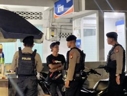 Cegah Aksi Premanisme, Regu Patroli Polres Soppeng Giatkan Patroli Malam di Titik Rawan