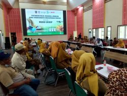Distanpan Polman Bekerja Sama Dengan PT. MAXXI Group Menggelar Sosialisasi Pengelolaan Lahan Pertanian