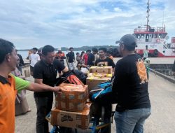 Antisipasi Masuknya Barang Ilegal, Polsek KPN Bersama Aparat Terkait Lakukan Pengamanan Kedatangan KM. Cattleya Express di Pelabuhan Parepare
