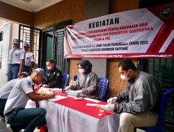Calon Paskibraka Sidrap Jalani Tes Urine, Seluruhnya Negatif Narkoba