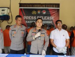 OPS Antik Marano 2025,Polres Polman Lampaui Target Ungkap Kasus Narkotika Hingga 8 T O