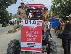 Karnaval Brigade Pangan di Sidrap Semarakkan HUT RI,Gelorakan IP300