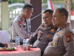 Kapolres Parepare Hadiri Kunjungan Kerja Dansat Brimob Polda Sulsel di Batalyon B Pelopor