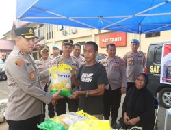 Gerakan Pangan Murah Serentak, Polres Parepare Salurkan Ratusan Zak Beras SPHP, Berlangsung Hingga Tanggal 16 Agustus 2025