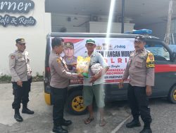 Salurkan Beras SPHP, Polsek KPN Polres Parepare Gunakan Pola Pelayanan Mobile