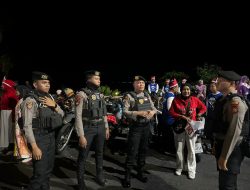 Malam Puncak Semarak Kemerdekaan, Sat Samapta Polres Parepare Kerahkan Personel untuk Pengamanan
