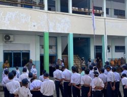 Sat Lantas Polres Parepare Edukasi Pelajar Sekolah Menengah Muhammadiyah Soal Tertib Berlalu Lintas