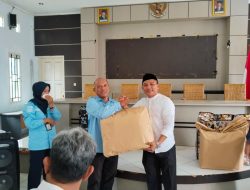 Momen Haru Warnai Sertijab Lingkup Distanpan Polman.