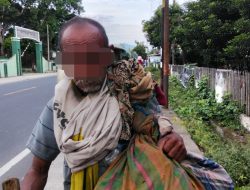 Pemulangan Lansia Terlantar, Dinas Sosial Polman dan Pinrang Lakukan Serah Terima