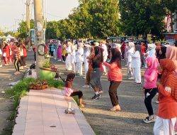 Senam Sehat Lansia Hingga Pelayanan KB Hadir di CFD Polman Sehat On The Road