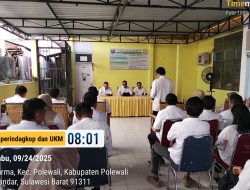 Disperindagkop Dan UKM Gelar Dialog Kinerja,Bahas Sejumlah Hal Penting Di Polman