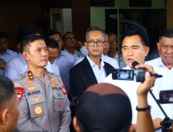 Polda Sulsel Terima Kunjungan Menko Kumham Imipas, Pastikan Penanganan Tahanan Kasus Demo Sesuai HAM