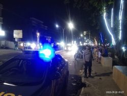 Patroli Blue Light di Minggu Malam, Polsek Bacukiki Cegah Dini Gangguan Kamtibmas