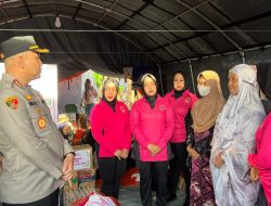 Polres Parepare Kembali Serahkan Bantuan Kemanusiaan Untuk Korban Kebakaran Rumah