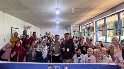 Polantas Menyapa, Kasat Lantas Parepare Edukasi Karyawan P.T. Philips soal Tertib Lalu Lintas