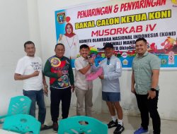 AIM Resmi Ambil Formulir Pendaftaran Balon Ketua KONI Polman