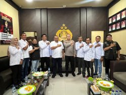 Jumat Curhat Bersama Pengurus KONI Parepare, Kapolres AKBP Indra Bahas Agenda Olahraga Waktu Dekat