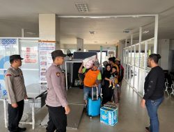 Pengamanan Ketat Pemberangkatan Kapal KM. Prince Soya Tujuan Samarinda Berjalan Lancar
