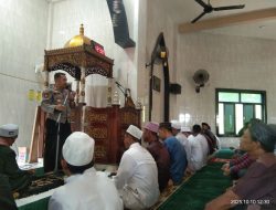 Safari Jumat di Masjid Jannatul Ma’Wa, Kapolsek Bacukiki Ingatkan Jamaah Waspada Pencurian dan Bahaya Kebakaran
