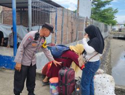Polsek KPN Lakukan Pengamanan Pemberangkatan KM Adithya, Memuat 731 Penumpang