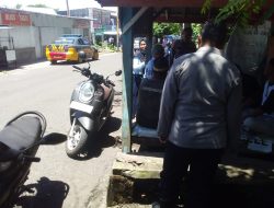 Patroli Dialogis Polsek Bacukiki, Sasar Aktifitas Pra Porprov Sulsel XVII, Beri Dukungan Rasa Aman