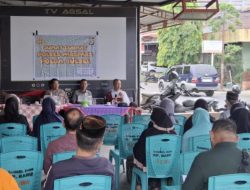 Jumat Curhat di Warkop Agsal, Kapolsek Bacukiki Serap Info Kejadian Gangguan Kamtibmas