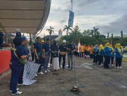 Peringati HKN 2025,Dinkes Polman Gelar Jalan Defile dan Pertunjukan Kesehatan