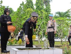 Memperingati Hari Pahlawan Ke 80,Kapolres Barru,AKBP. Ananda Fauzi Harahap Pimpin Ziarah Nasional 