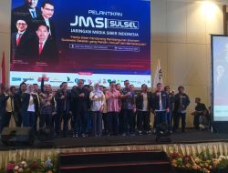 PLT Kadis Kominfo Sidrap Hadiri Pelantikan Ketua JMSI Sulsel
